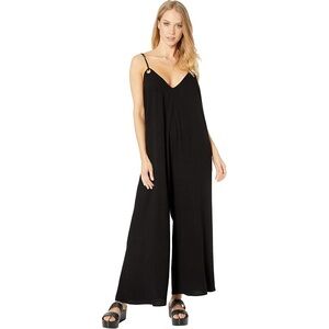 Show Me Your MuMu Black Wide-Leg Jumpsuit
